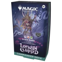 Купити Magic: The Gathering. Командирська Колода Lorwyn Eclipsed Blight Curse Магазин SkyHobby Київ Україна. 3D міні фігурки для настільних ігор