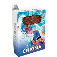 Купити Flesh & Blood TCG. Готова Турнірна Колода Silver Age Deck Enigma Магазин SkyHobby Київ Україна. 3D міні фігурки для настільних ігор