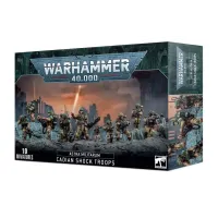 Купити Набір мініатюр Warhammer 40000 Astra Militarum: Cadian Shock Troops Магазин SkyHobby Київ Україна. 3D міні фігурки для настільних ігор