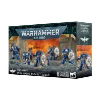 Купити Ігровий набір WARHAMMER 40000: SPACE MARINES - TERMINATOR ASSAULT SQUAD Магазин SkyHobby Київ Україна. 3D міні фігурки для настільних ігор