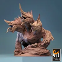 Купити Цербер Дрейк Магазин SkyHobby Київ Україна. 3D міні фігурки для настільних ігор