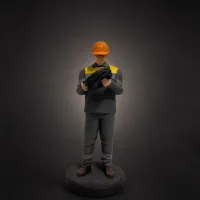 Купити Колекційна металева міні фігурка Електрик Магазин SkyHobby Київ Україна. 3D міні фігурки для настільних ігор