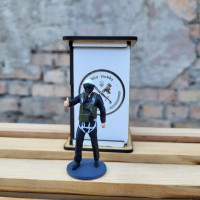Купити Колекційна металева міні фігурка Привид Києва Магазин SkyHobby Київ Україна. 3D міні фігурки для настільних ігор